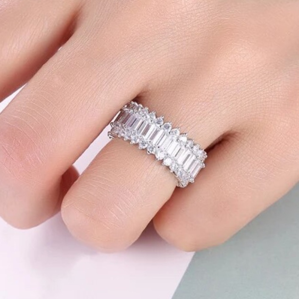✨Insta Sterling silver shiny open ring - Picture 3 of 5